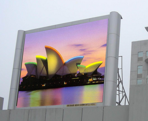 3535SMD full color led advertising screen IP65 p10 for outdoor