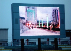 p10 outdoor Commercial LED Display full color led display board IP65 2560*1280mm
