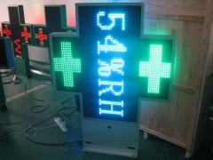 ​ IP65 drugstore led cross Outdoor Asynchronous p20 single color