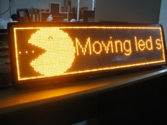 Bus LED Signs display programmable car led message display 4.75mm