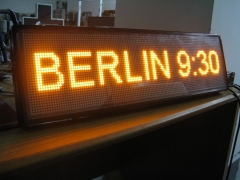 320*172mm electronic digital number led scrolling display board for bus
