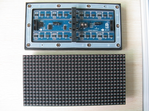 DIP SMD outdoor led module  256*128mm p8 led video modules