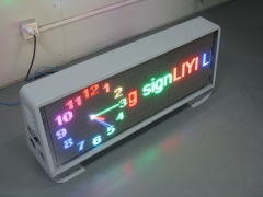 LED bus dispaly sign / LED moving sign P4.75 4000cd PC asynchronous control