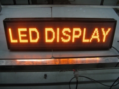 320*172mm electronic digital number led scrolling display board for bus