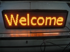 Bus LED Signs display programmable car led message display 4.75mm