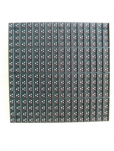 outdoor led display module 16x16dots 256*256mm p16 rgb led display module