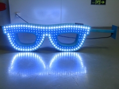 LED glass sign, led optical sign