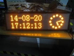 high bright Bus LED Signs programmabe bus video led open sign / bus stop sign