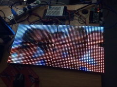 high brightness indoor led display module HUB75 rgb full color P10 led screen module