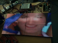 SMD3528 indoor led display module full color rgb p10 led display module