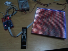 LED Display outdoor full color HUB40 HUB75 p16 led display module