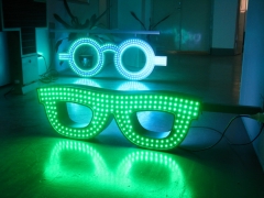 waterproof LED glass sign high bright neon led optical glasses sign