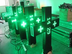 LED pharmacy cross 850 single color P10