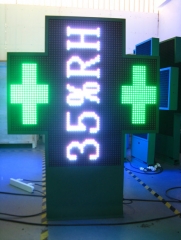 LED pharmacy cross 1300 double color P20