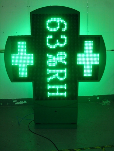 LED pharmacy cross 1300 single color P20