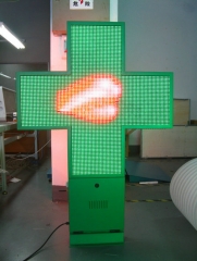 LED pharmacy cross 1000 full color P10