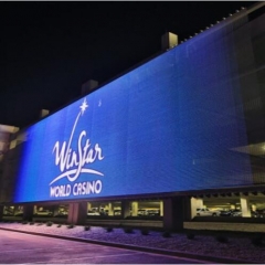 outdoor full color curtain led display P15.625