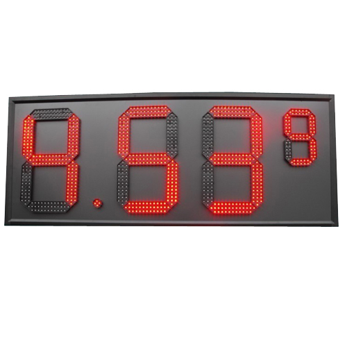 12〃 led gas price sign