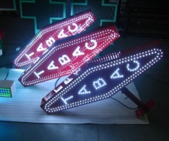 led tabac sign right-angle