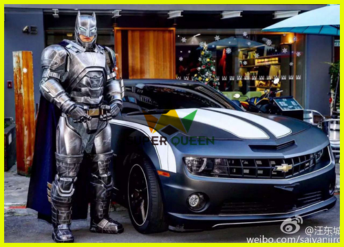 Halloween Costume Batman Armored Costume for Adults, Cosplay Batman Vs Superman, New Batman Armor Costume