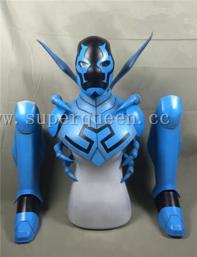 Halloween Cosplay Superhero Blue Beetle Costume for Adult, DC Superhero Cosplay, Blue Beetle Cosplay for Sale