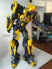 2023 Party Costume Cosplay Transformers Bumblebee Costume for Adults