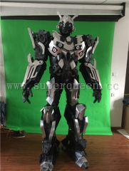 Entertainment Costume Robot Transformers Bumblebee Costume for Adults