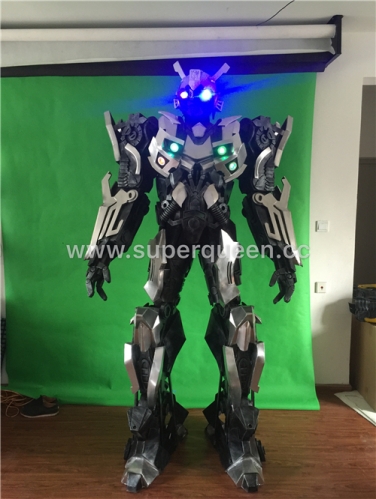 Entertainment Costume Robot Transformers Bumblebee Costume for Adults