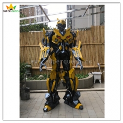 Buy Wearable Cosplay Transformers Bumblebee Costume Robot Costume 2.7M Tall