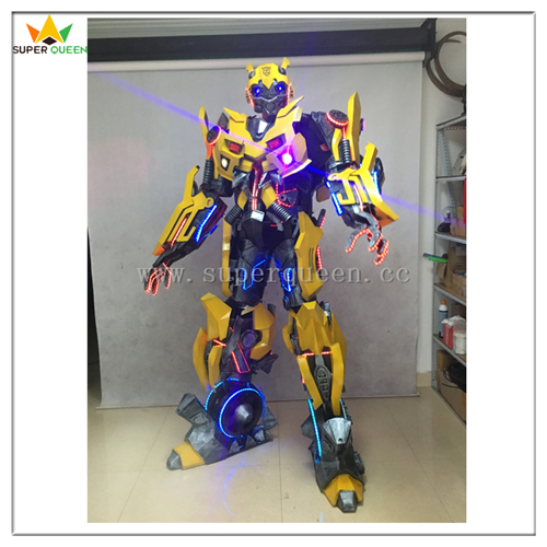 Wearable Cosplay Transformers Bumblebee Costume Robot Costume 2.7M Tall