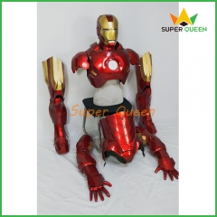 Kids Party Iron Man Mark 4 (IV) Suit Cosplay Marvel Iron Man Mark 4 (IV) Costume Adult Iron Man Costume with Lights