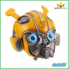 New High-end Bumblebee Cosplay Helmet with Voice Control