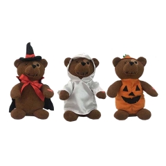 ANIMATED ROAMING HALLOWEEN BEAR WITH SOUNDS