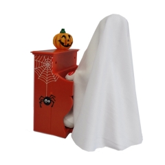 HALLOWEEN GHOST PLAYING PIANO WITH LIGHTS