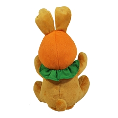 SWAYING HEAD SIDE TO SIDE PUMPKIN BUNNY WITH HALLOWEEN SOUNDS