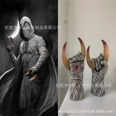 月光骑士手套乳胶Moon Knight cos手套面具