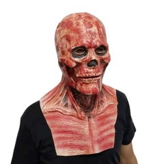 Double-faced Skeleton Horror Full Mask