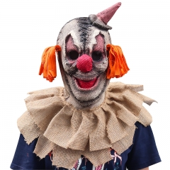 2021万圣节新款麻布小丑面具