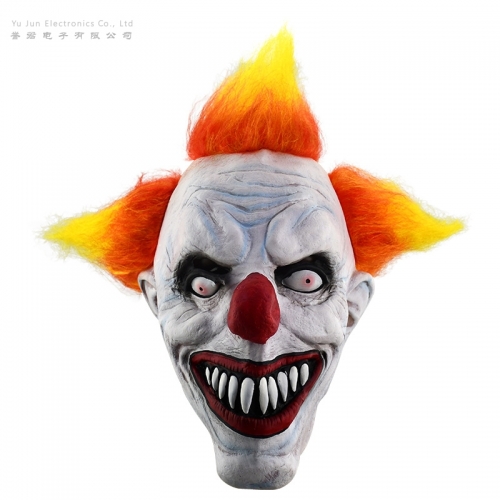Scary Halloween Clown Full Mask