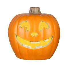 20”Blow Mold Lighted Smile Pumpkin
