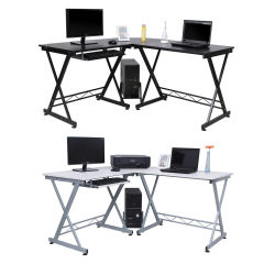 Computer desk Corner desk Desk Office table Work table Laptop table