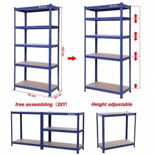 Heavy duty shelf Storage shelf Basement shelf shelf Steckregal