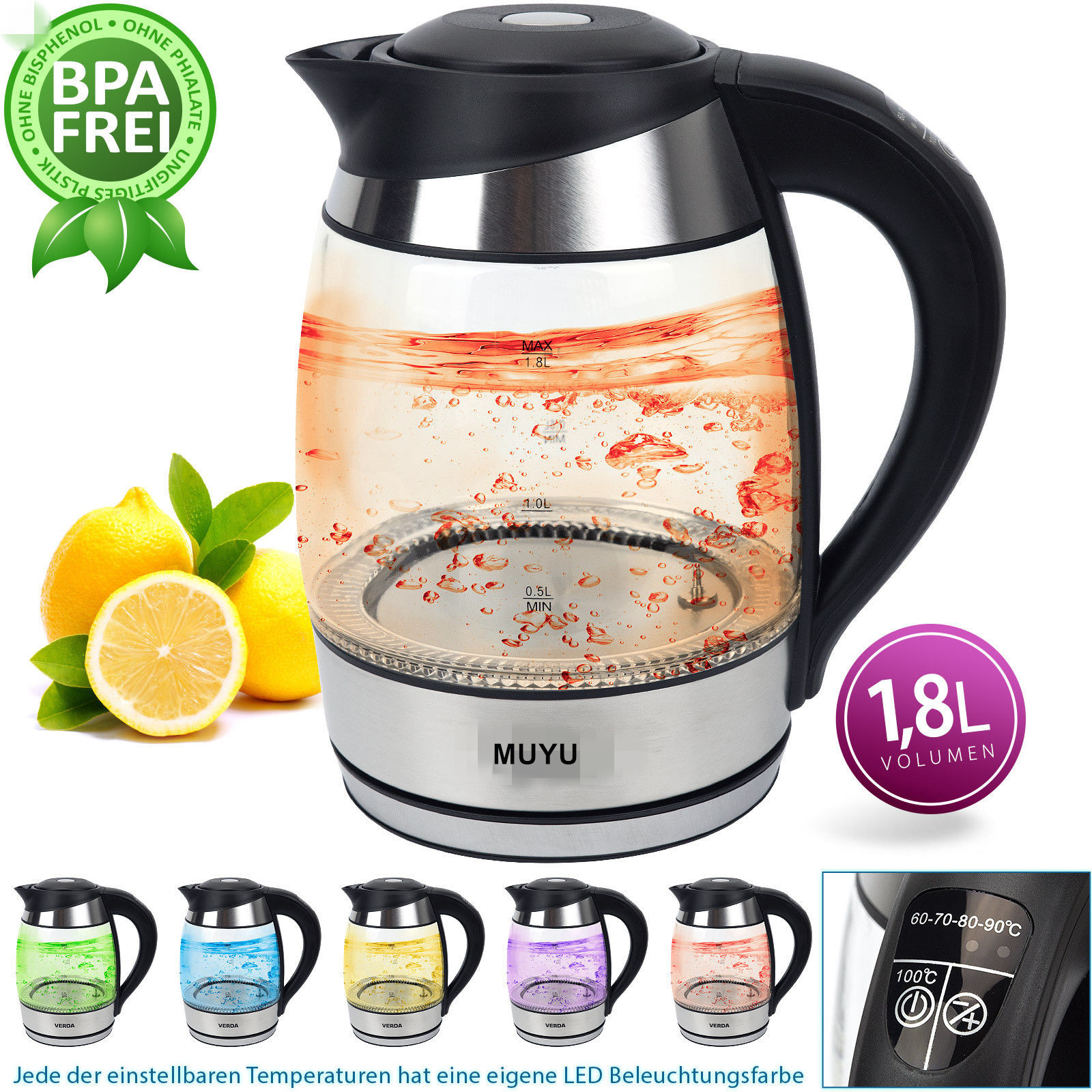 LED Water kettle temperature control,Others