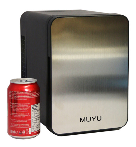Mini Fridge Minibar Cool Box Thermobox Freezer 12 / 230V Stainless Steel 4L