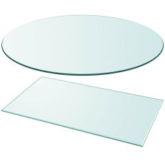 Table top ESG glass,Glass plate, round glass, square glass ,DIY table