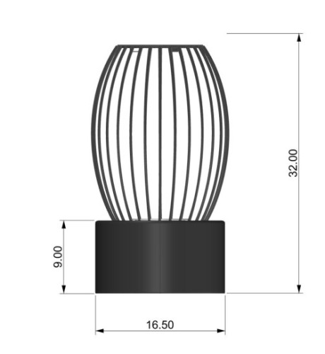 Bio Ethanol Table fireplace, table fireplace, Tischkamin