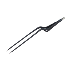 Bipolar bayonet forceps 24cm