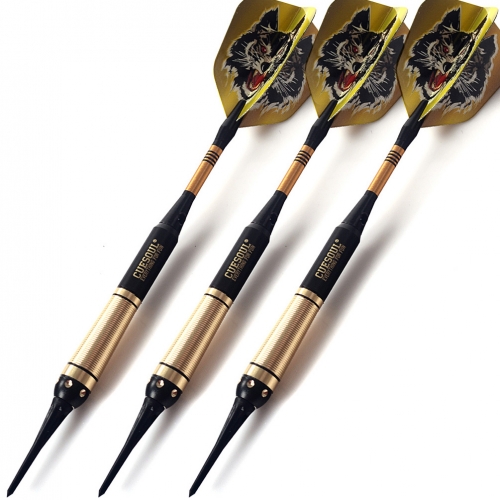 CUESOUL SkyWolf klassisches 16g Soft Dart Dart Set aus Messing