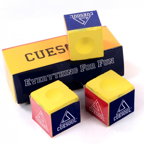 CUESOUL CSBC001-004 Quality Pool Cue Chalk