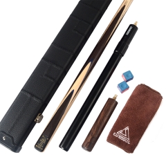 CUESOUL D414 Deluxe Package of Handcraft 57inch one piece Snooker Cue